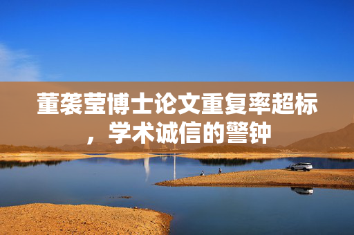 董袭莹博士论文重复率超标，学术诚信的警钟