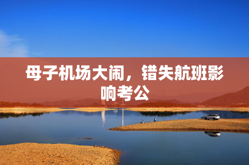 母子机场大闹，错失航班影响考公