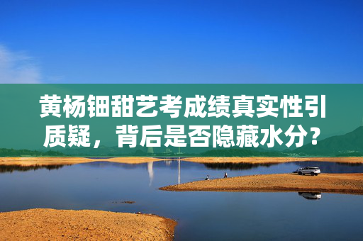 黄杨钿甜艺考成绩真实性引质疑，背后是否隐藏水分？