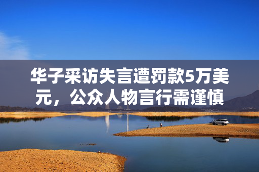 华子采访失言遭罚款5万美元，公众人物言行需谨慎