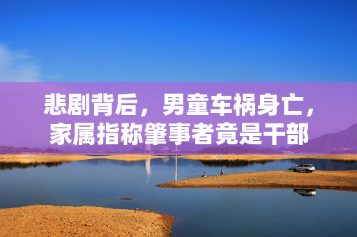 悲剧背后，男童车祸身亡，家属指称肇事者竟是干部