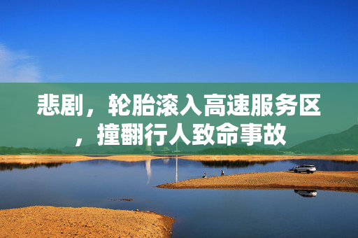 悲剧，轮胎滚入高速服务区，撞翻行人致命事故
