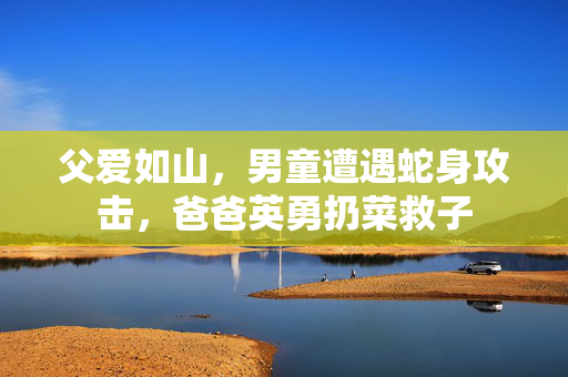父爱如山，男童遭遇蛇身攻击，爸爸英勇扔菜救子
