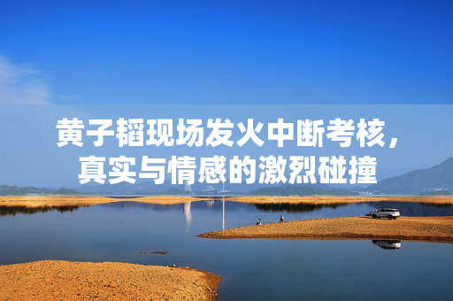 黄子韬现场发火中断考核，真实与情感的激烈碰撞
