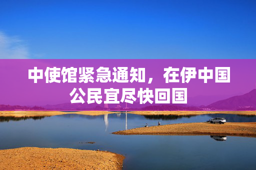 中使馆紧急通知，在伊中国公民宜尽快回国