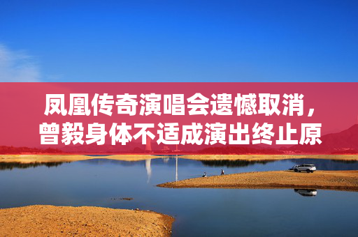 凤凰传奇演唱会遗憾取消，曾毅身体不适成演出终止原因