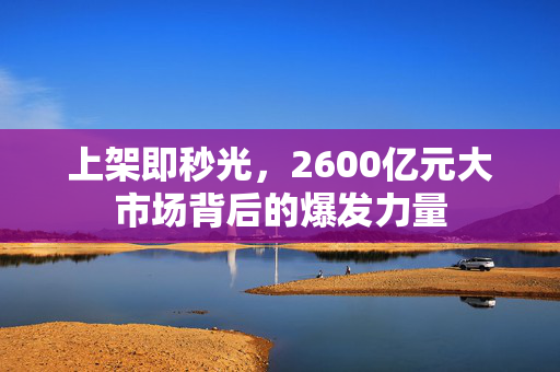 上架即秒光，2600亿元大市场背后的爆发力量