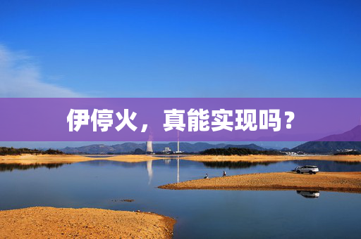 伊停火，真能实现吗？