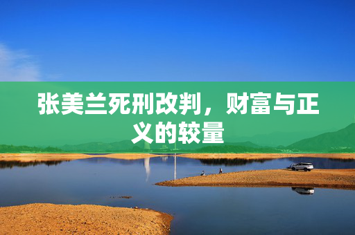张美兰死刑改判，财富与正义的较量