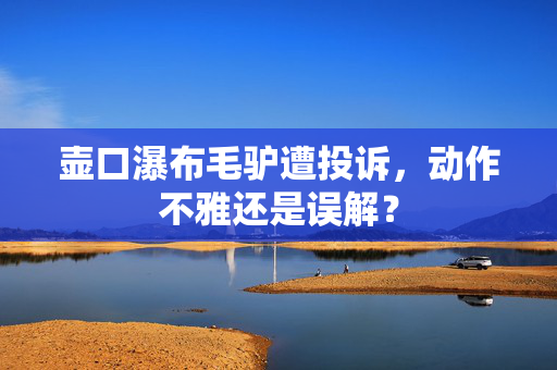 壶口瀑布毛驴遭投诉，动作不雅还是误解？