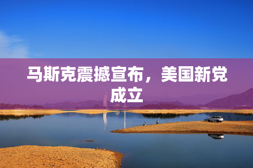 马斯克震撼宣布，美国新党成立