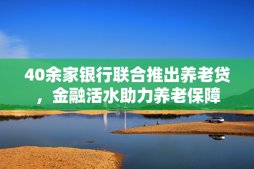 40余家银行联合推出养老贷，金融活水助力养老保障