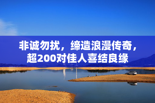 非诚勿扰，缔造浪漫传奇，超200对佳人喜结良缘