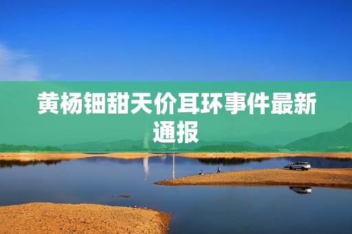 黄杨钿甜天价耳环事件最新通报