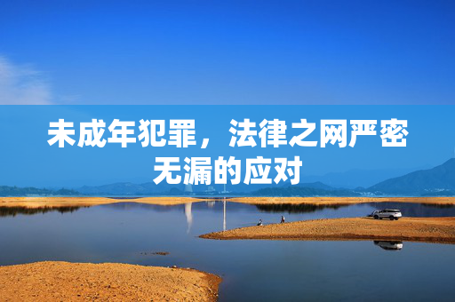 未成年犯罪，法律之网严密无漏的应对