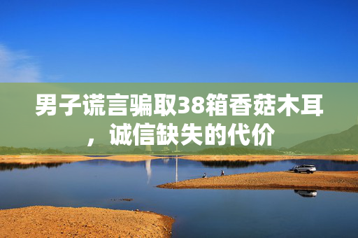 男子谎言骗取38箱香菇木耳，诚信缺失的代价