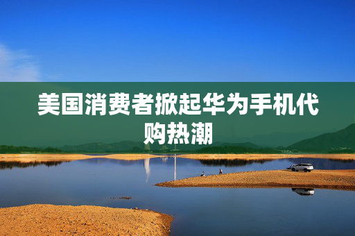 美国消费者掀起华为手机代购热潮