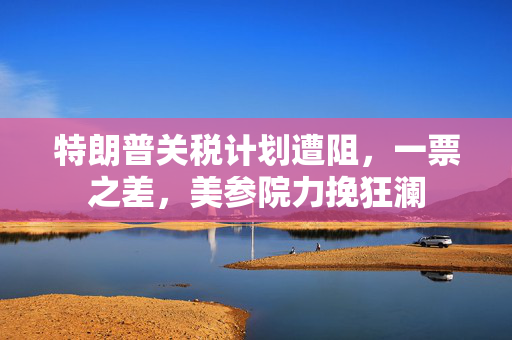 特朗普关税计划遭阻，一票之差，美参院力挽狂澜