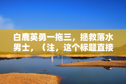 白鹿英勇一拖三，拯救落水男士，（注，这个标题直接从您提供的内容中提取了关键词白鹿、一拖三和拯救落水男士，并进行了适当的组合。）